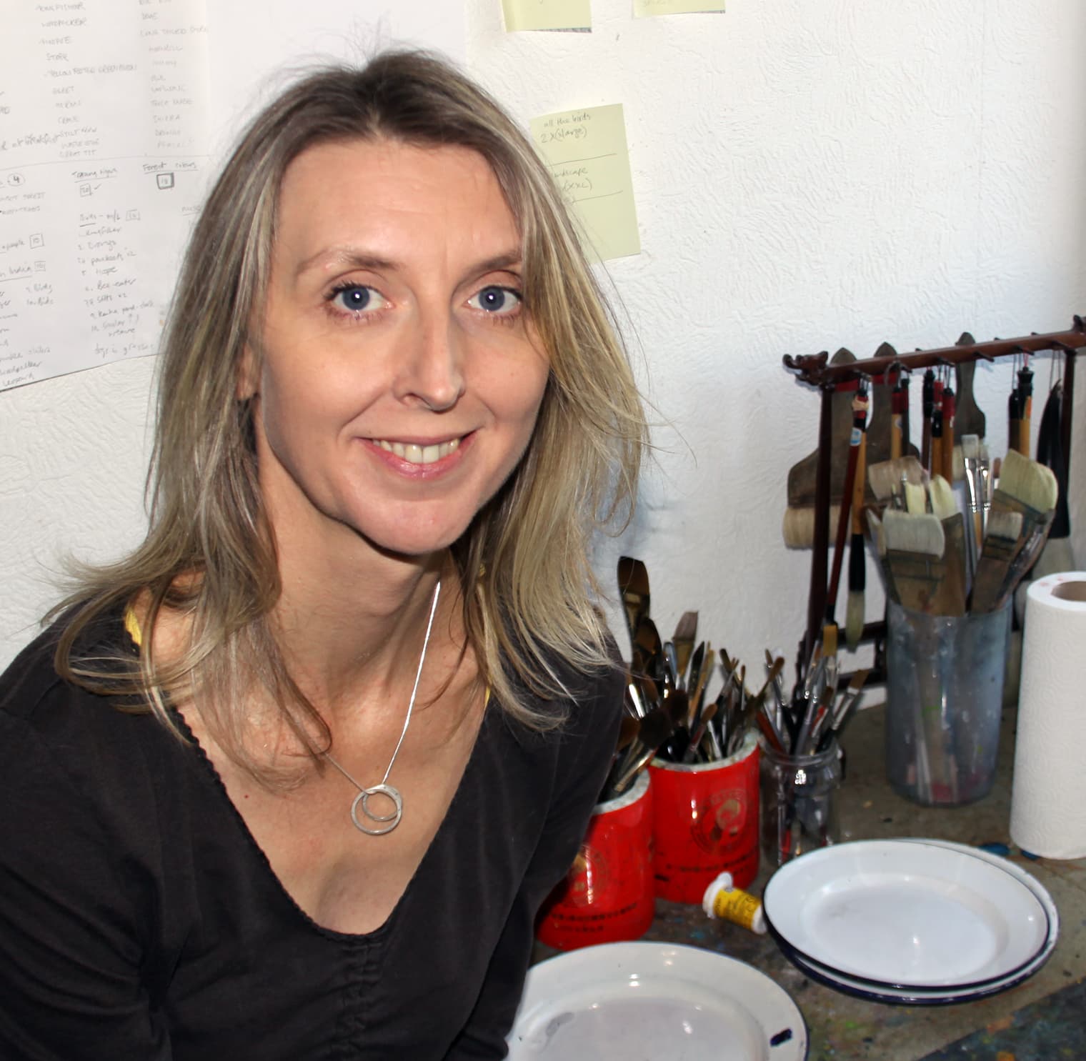 claire in studio