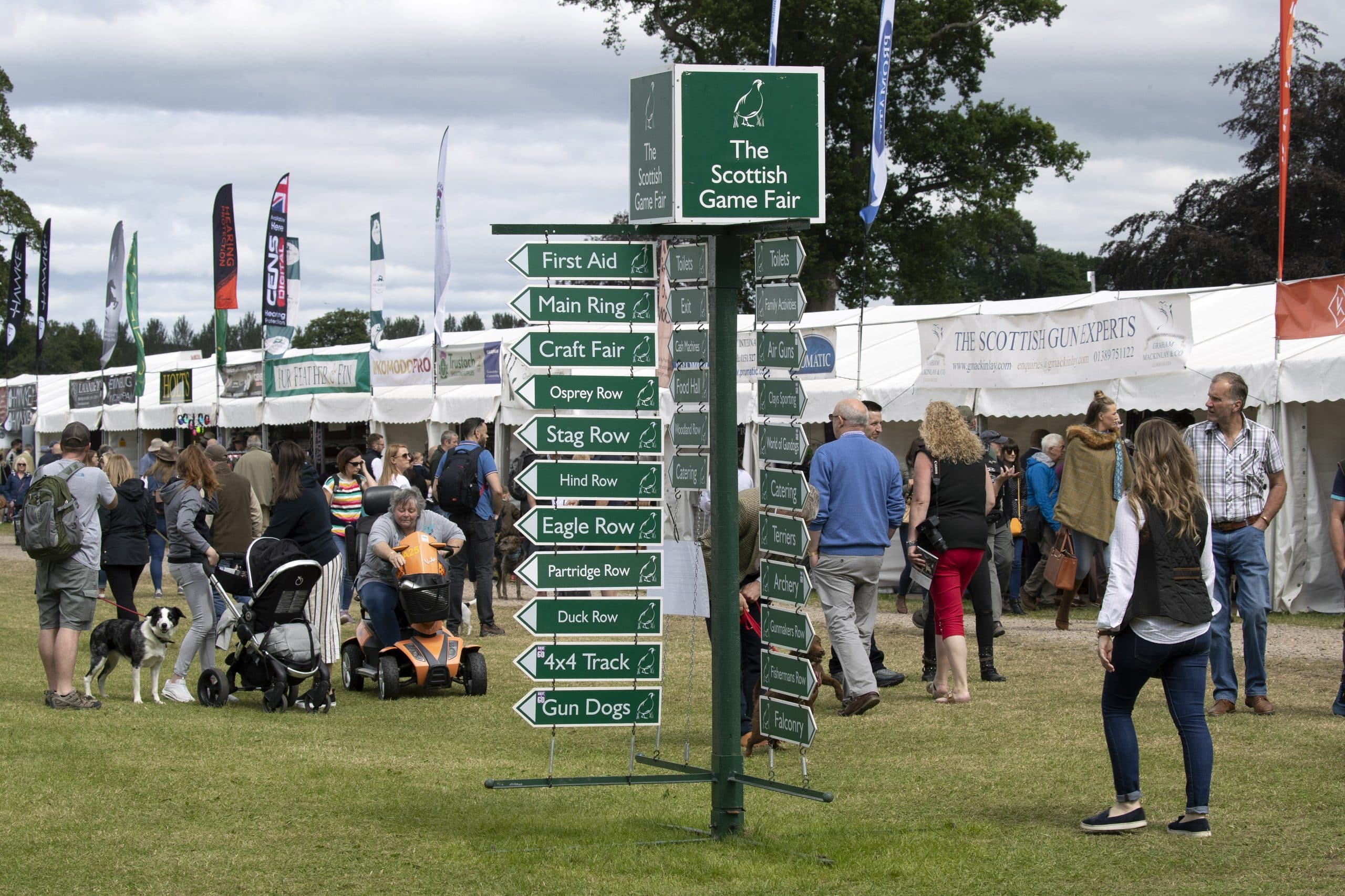 The GWCT SGF signage