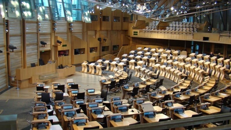 Holyrood chamber