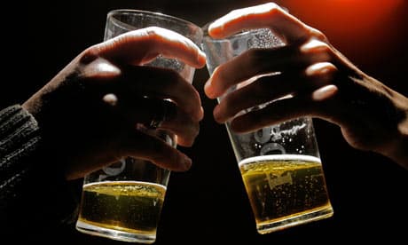 Beer in a London pub 001