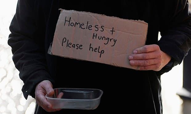 Beggar on the street 010