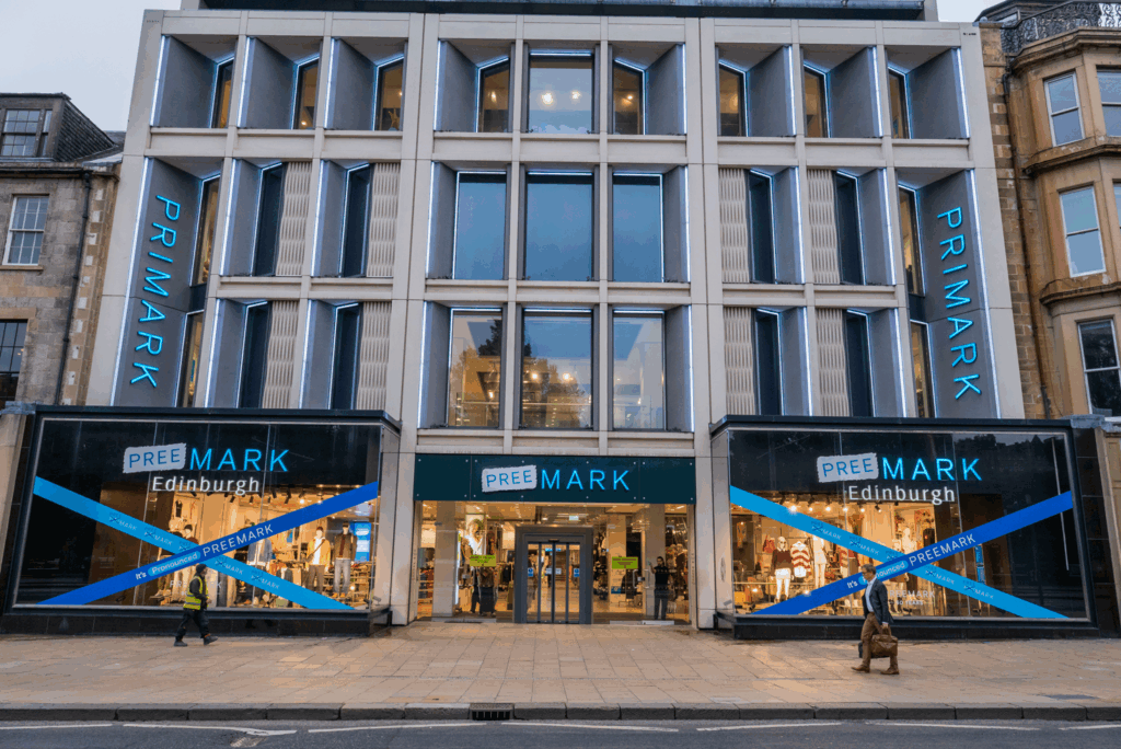 Primark Marks 50 Years in Scotland with ‘Preemark’ Rebrand